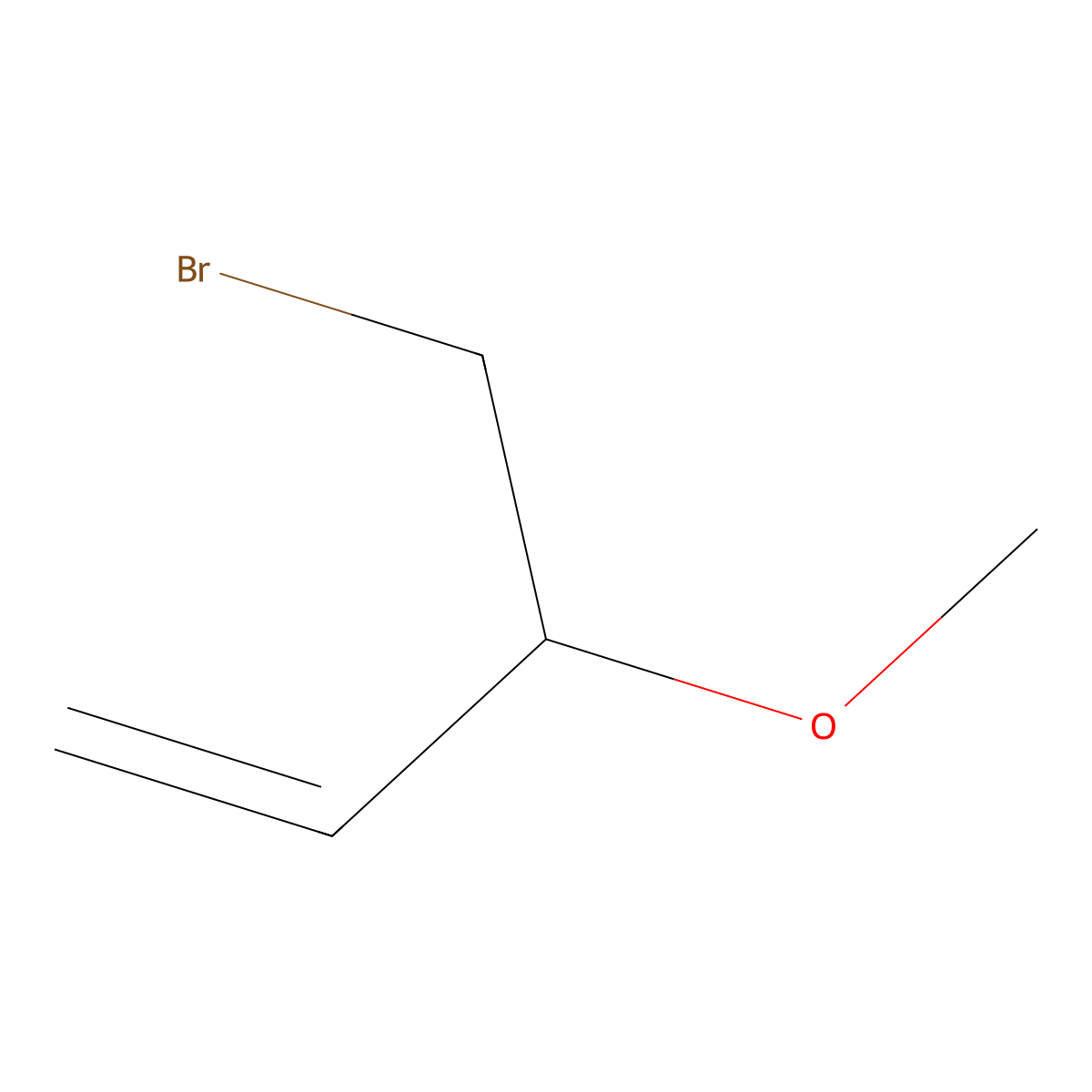 4-Bromo-3-methoxybut-1-ene molecular structure, CAS 22427-00-5