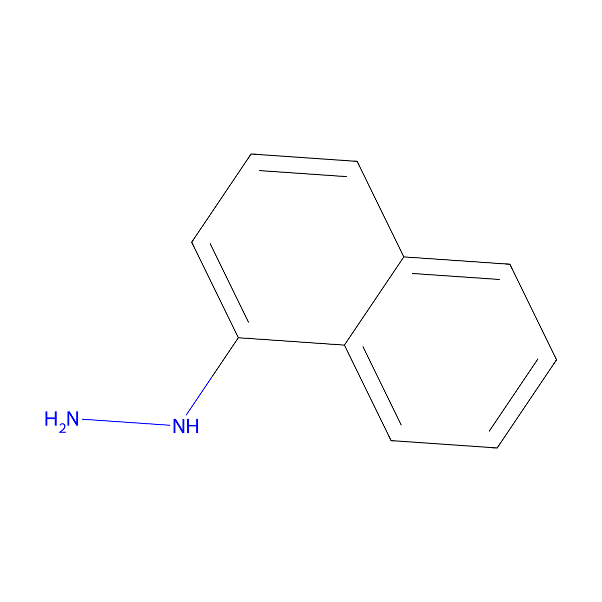 Hydrazine, 1-naphthalenyl- molecular structure, CAS 2243-55-2