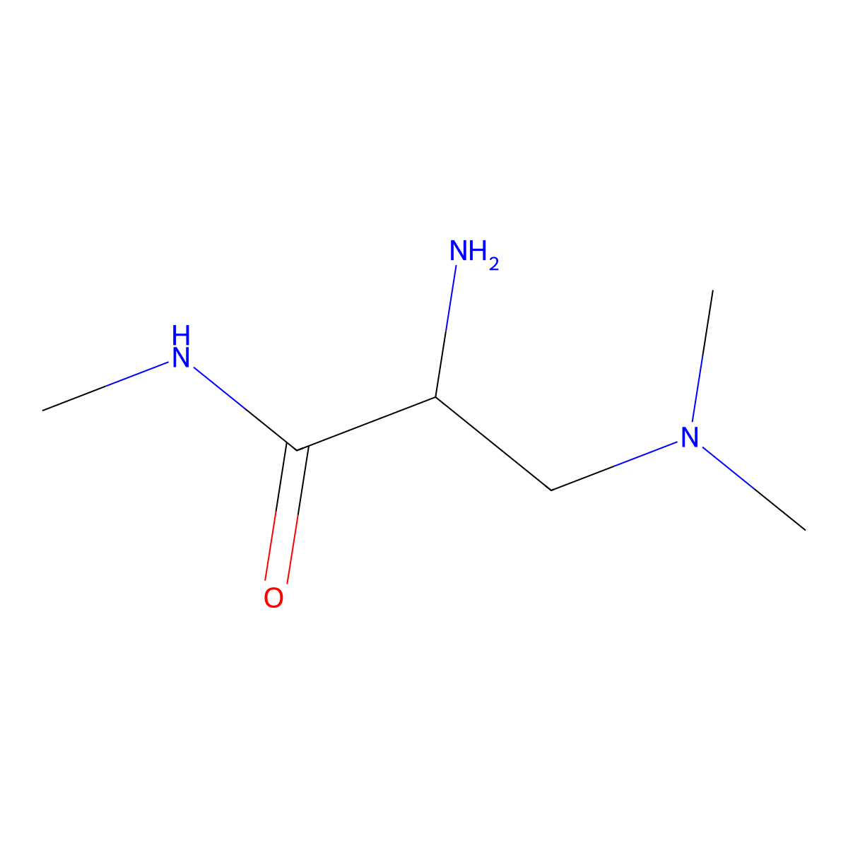 3-(dimethylamino)-N~1~-methylalaninamide molecular structure, CAS 2243176-94-3