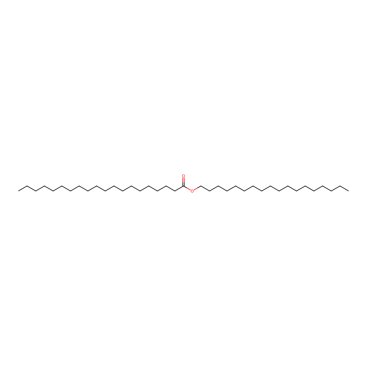 Stearyl arachidate molecular structure, CAS 22432-79-7