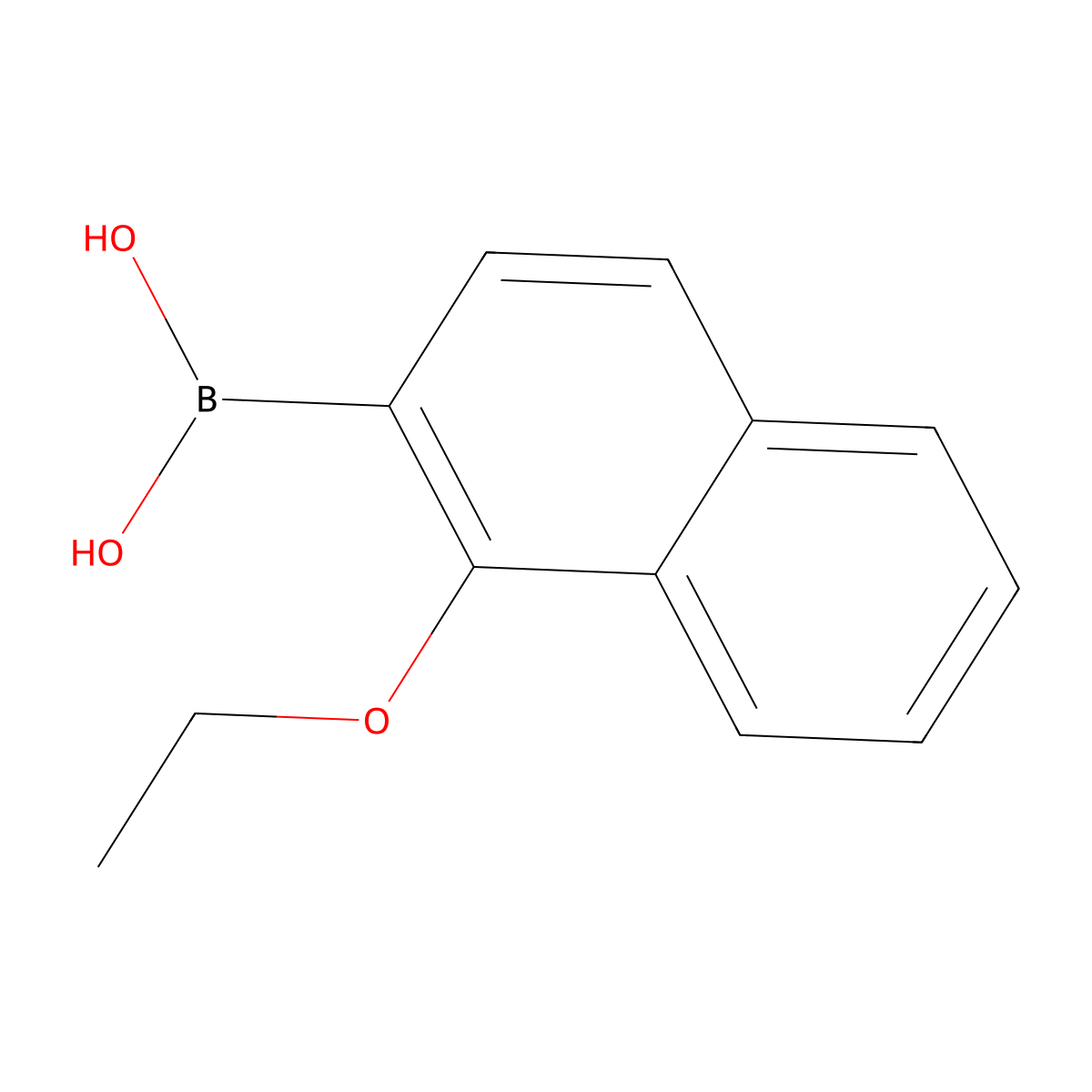 (1-Ethoxynaphthalen-2-yl)boronic acid molecular structure, CAS 2243465-10-1
