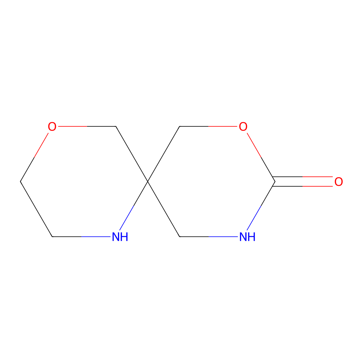 4,8-Dioxa-1,10-diazaspiro[5.5]undecan-9-one molecular structure, CAS 2243506-94-5