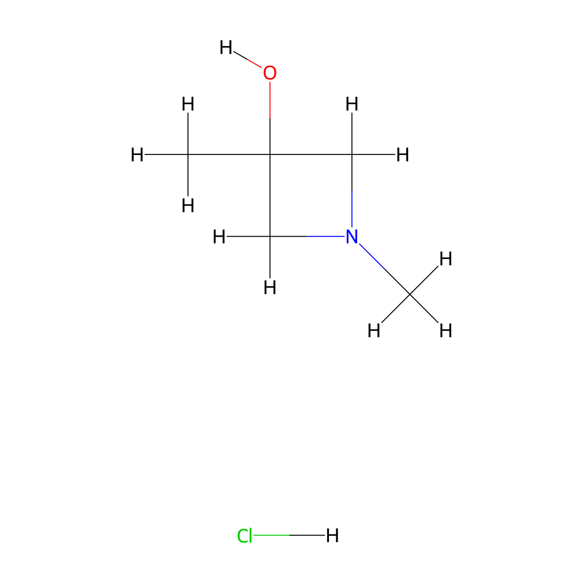 1,3-Dimethylazetidin-3-ol hydrochloride molecular structure, CAS 2243507-37-9