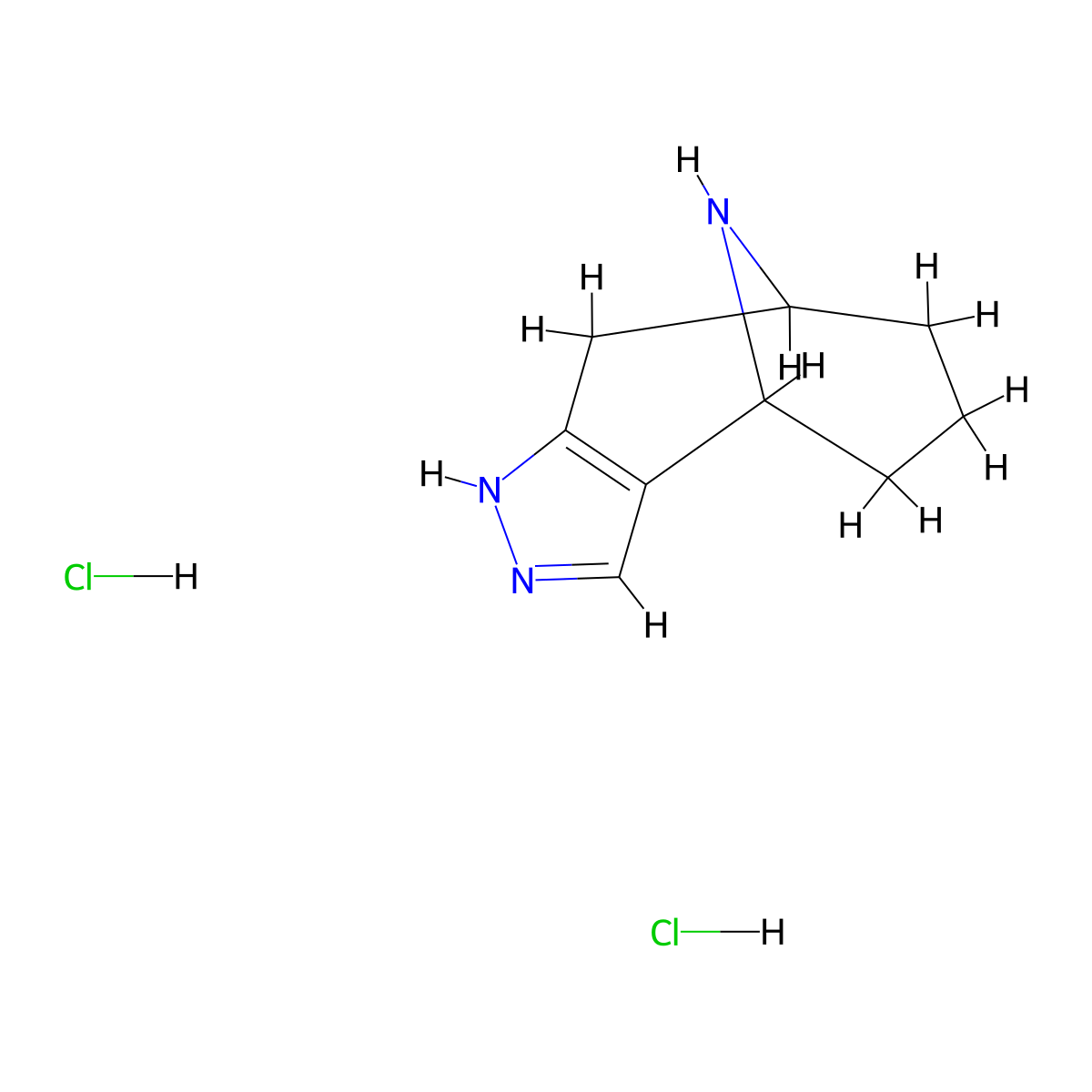 4,5,12-Triazatricyclo[6.3.1.0,2,6]dodeca-2(6),3-diene dihydrochloride molecular structure, CAS 2243509-60-4