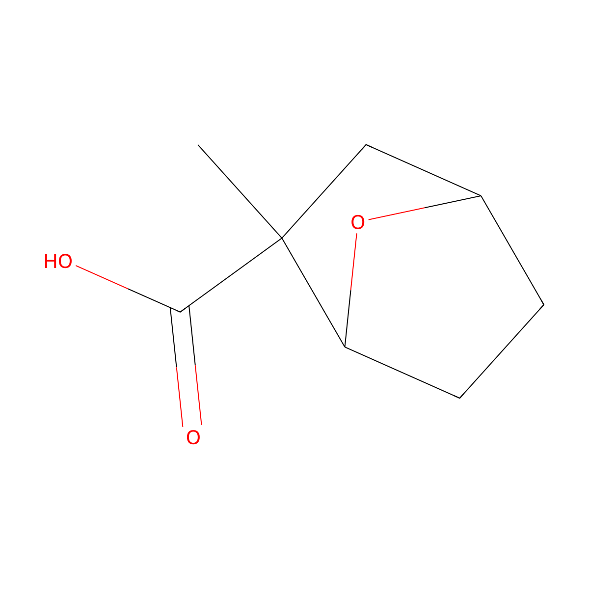 rac-(1R,2R,4S)-2-methyl-7-oxabicyclo[2.2.1]heptane-2-carboxylic acid molecular structure, CAS 2243510-63-4