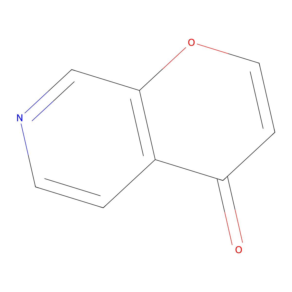 4H-pyrano[2,3-c]pyridin-4-one molecular structure, CAS 2243511-90-0