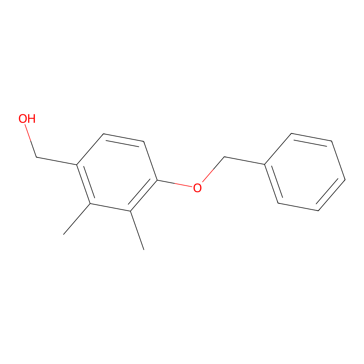 4-Benzyloxy-2,3-dimethylbenzyl alcohol molecular structure, CAS 2244107-71-7
