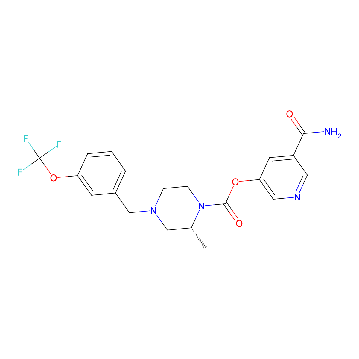 Irafamdastat molecular structure, CAS 2244136-58-9