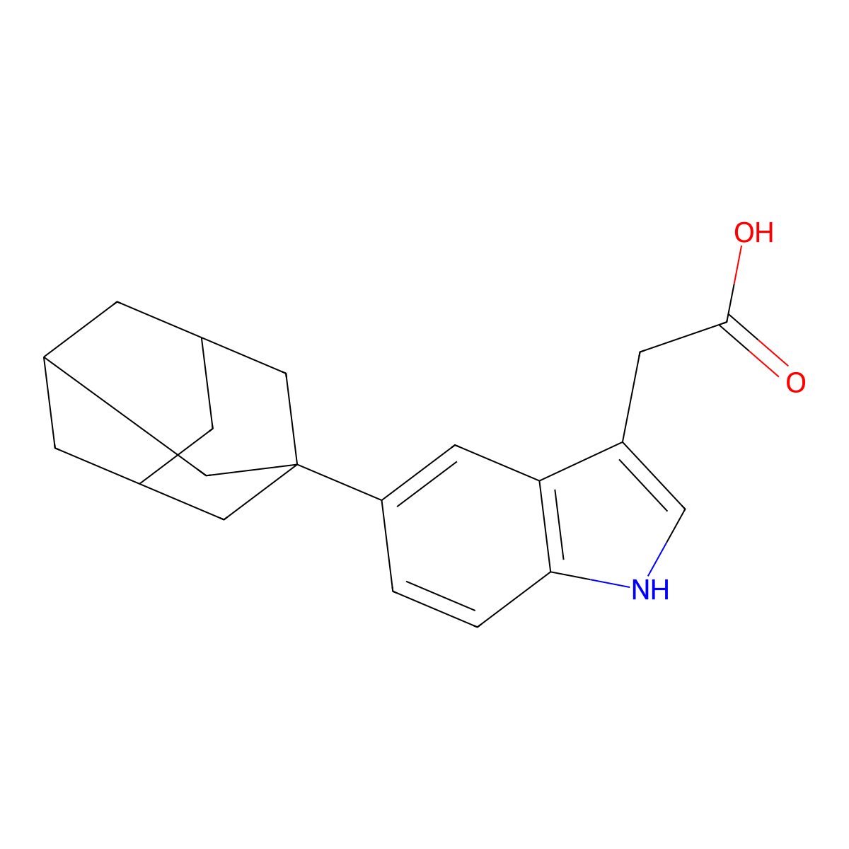 5-Adamantyl-IAA molecular structure, CAS 2244426-40-0