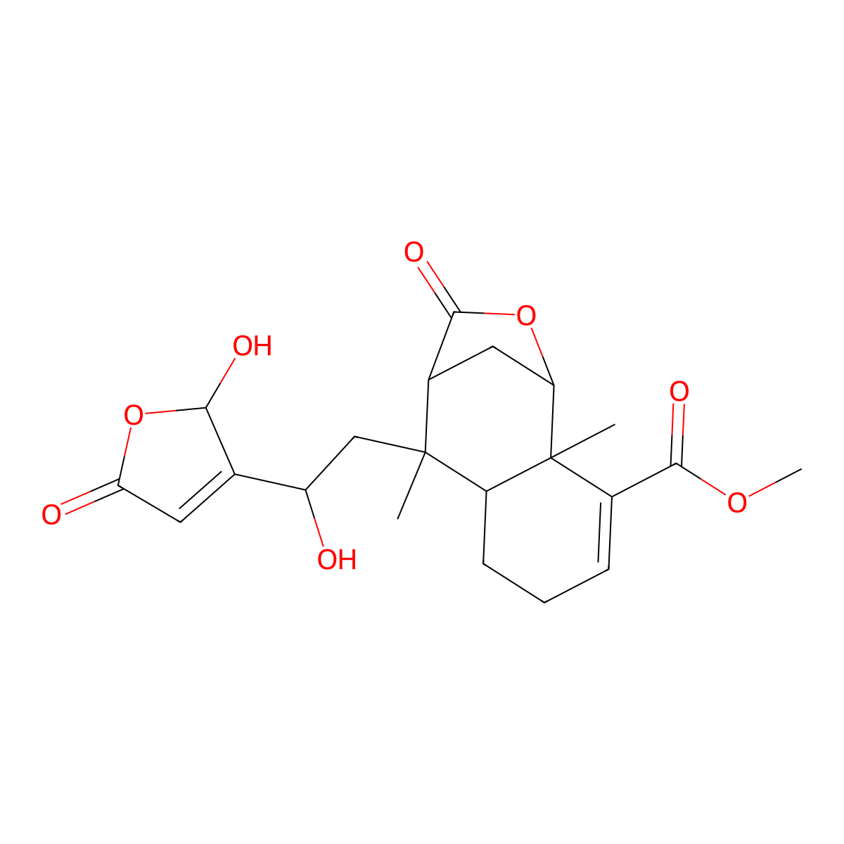 Tinosporol A molecular structure, CAS 2244777-12-4
