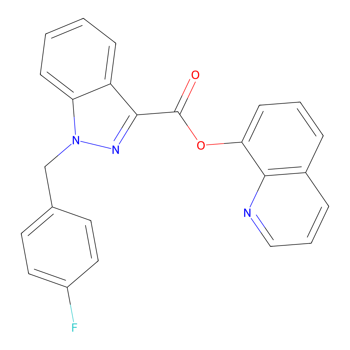 Fub-npb-22 molecular structure, CAS 2244864-90-0