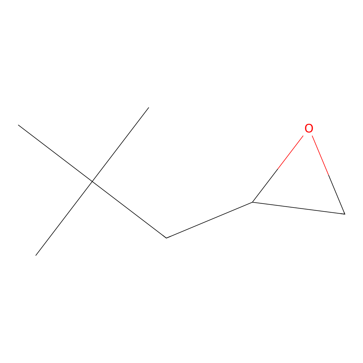 2-(2,2-Dimethylpropyl)oxirane molecular structure, CAS 2245-29-6