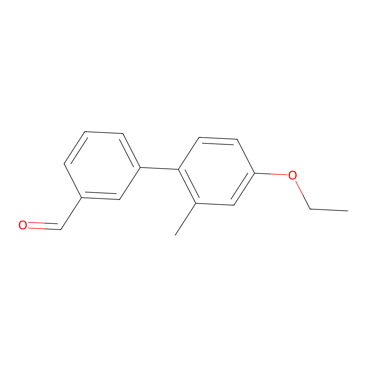 4'-Ethoxy-2'-methyl[1,1'-biphenyl]-3-carboxaldehyde molecular structure, CAS 2245103-18-6
