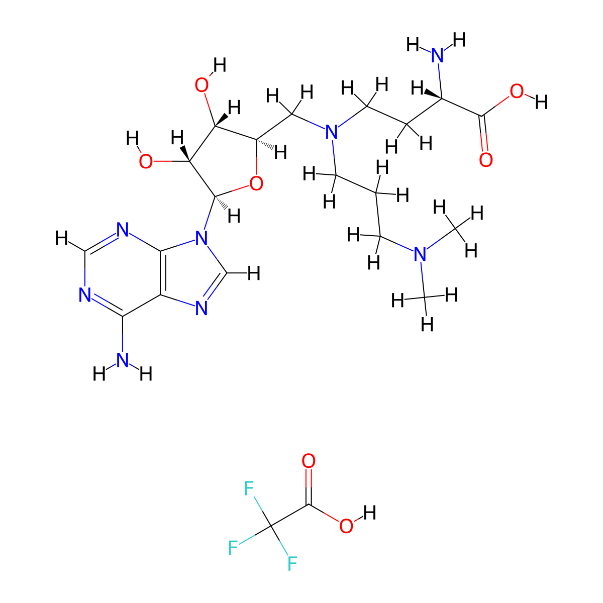 GSK2807 Trifluoroacetate molecular structure, CAS 2245255-66-5