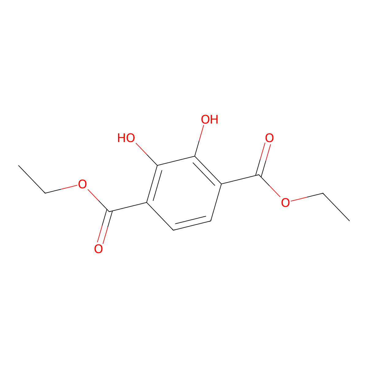 1,4-Diethyl 2,3-dihydroxy-1,4-benzenedicarboxylate molecular structure, CAS 2245708-25-0