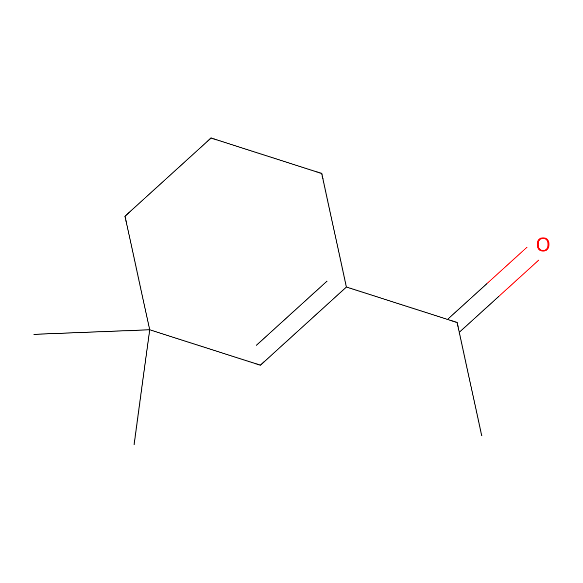Ethanone, 1-(3,3-dimethyl-1-cyclohexen-1-yl)- molecular structure, CAS 22463-19-0