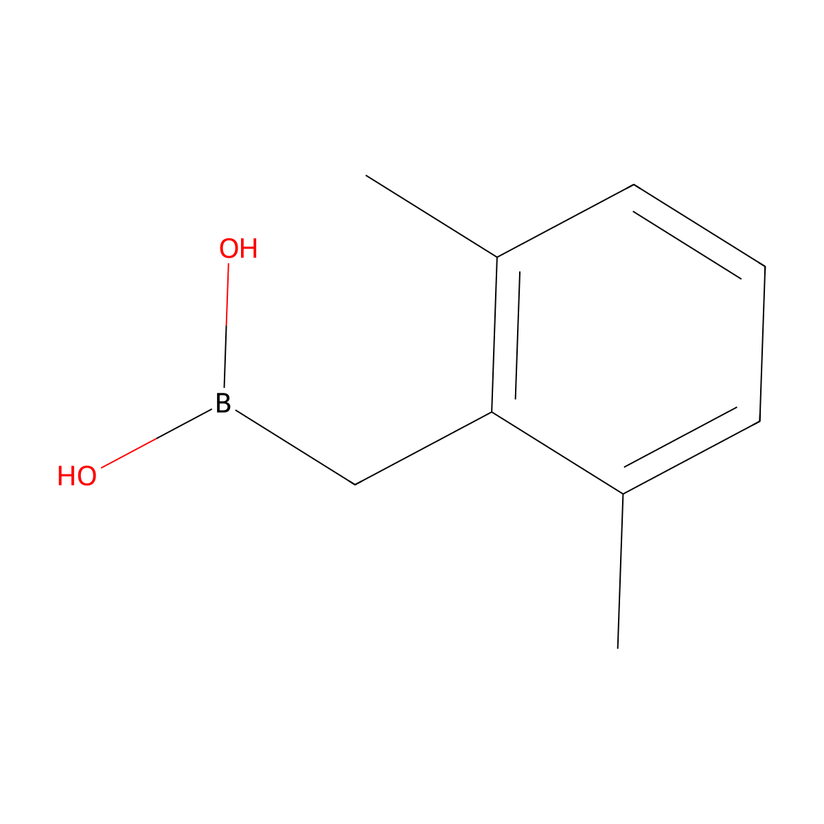 [(2,6-Dimethylphenyl)methyl]boronic acid molecular structure, CAS 2246670-18-6