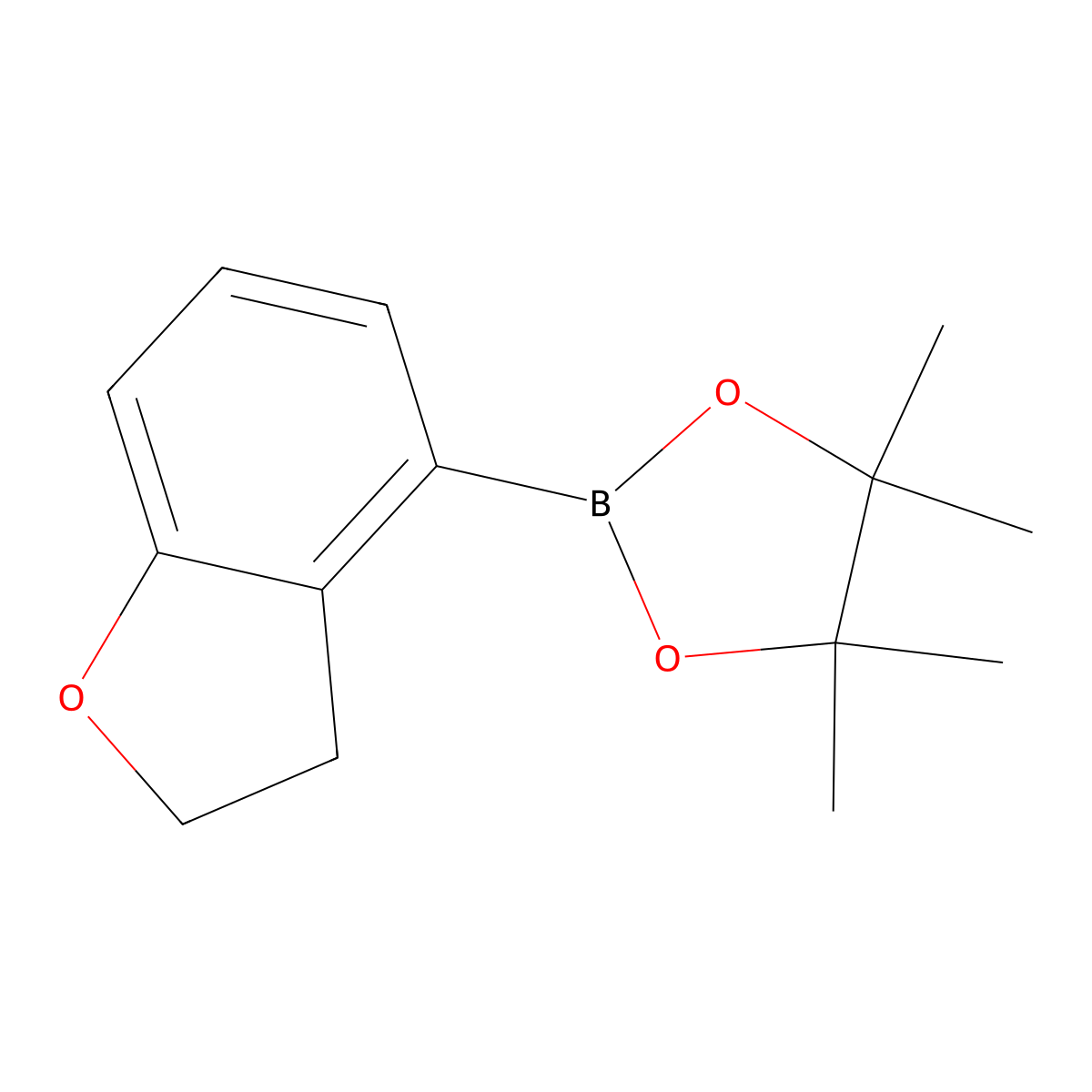 2-(2,3-Dihydrobenzofuran-4-yl)-4,4,5,5-tetramethyl-1,3,2-dioxaborolane molecular structure, CAS 2246779-62-2