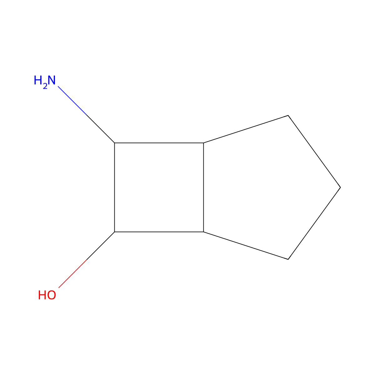 rac-(1R,5S,6S,7R)-7-aminobicyclo[3.2.0]heptan-6-ol molecular structure, CAS 2247102-41-4