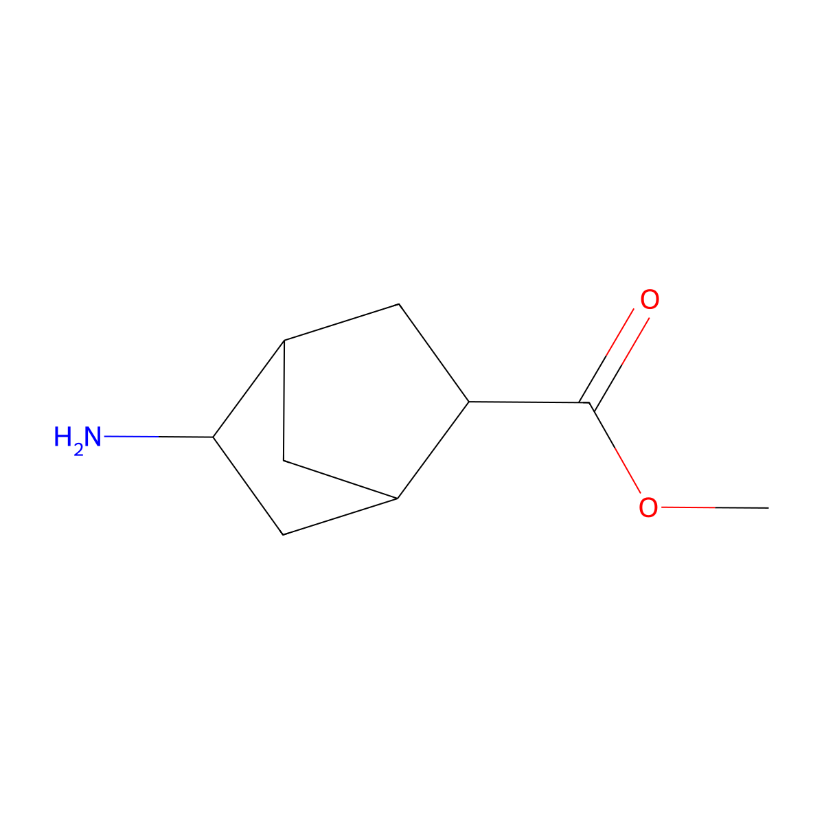 rac-methyl (1R,2R,4R,5R)-5-aminobicyclo[2.2.1]heptane-2-carboxylate molecular structure, CAS 2247103-20-2