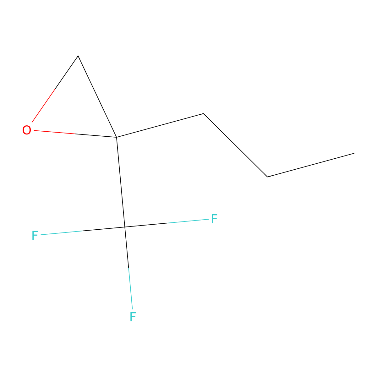 2-Propyl-2-(trifluoromethyl)oxirane molecular structure, CAS 2247106-30-3