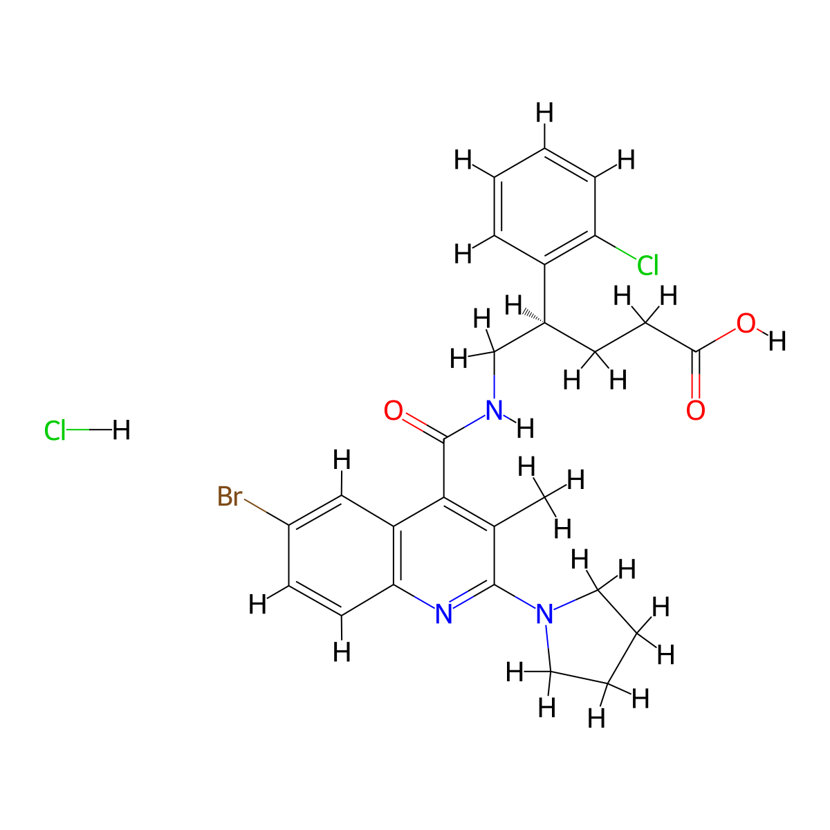 BAY-6672 hydrochloride molecular structure, CAS 2247520-31-4