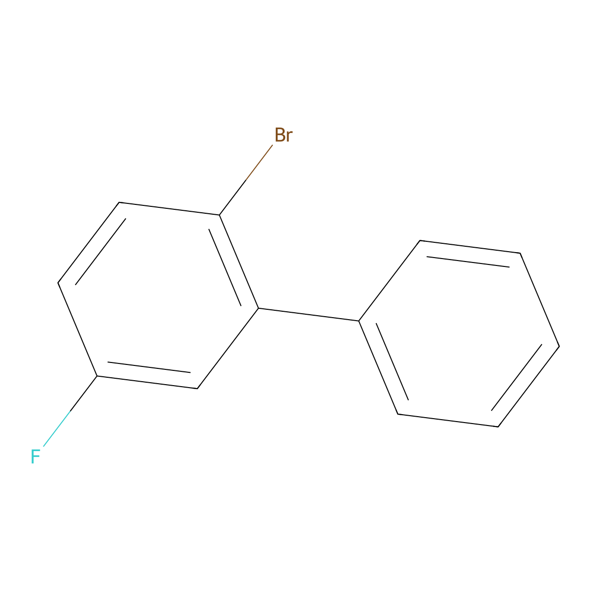 2-Bromo-5-fluoro-1,1'-biphenyl molecular structure, CAS 2247960-33-2