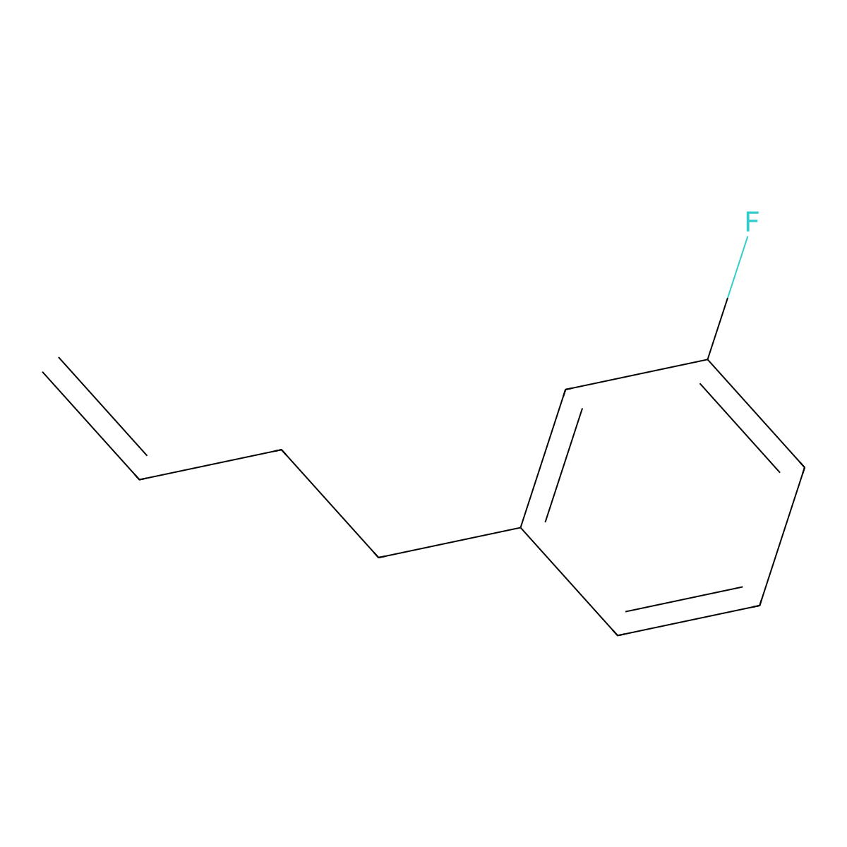 4-(3-Fluorophenyl)-1-butene molecular structure, CAS 2248-12-6