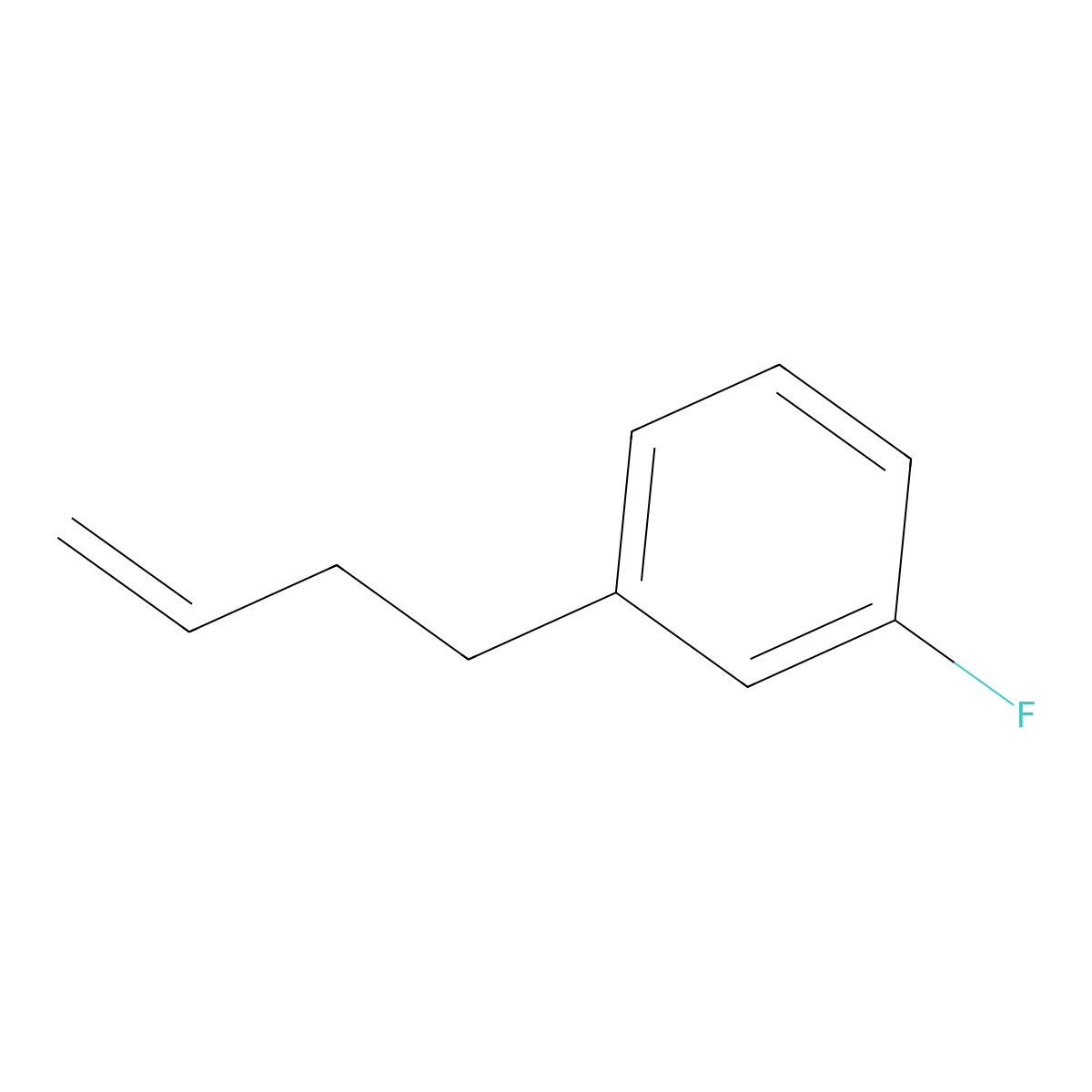 4-(3-Fluorophenyl)-1-butene molecular structure, CAS 2248-12-6