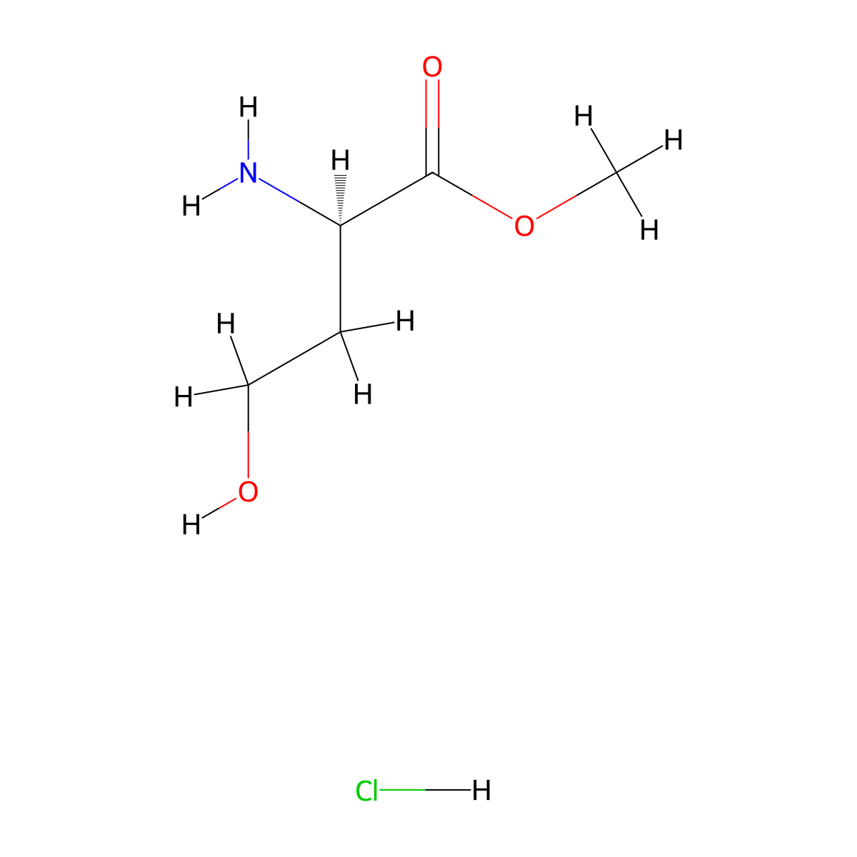 Methyl D-homoserinate hcl (containing 6% (R)-3-aminodihydrofuran-2(3H)-one) molecular structure, CAS 2248048-10-2