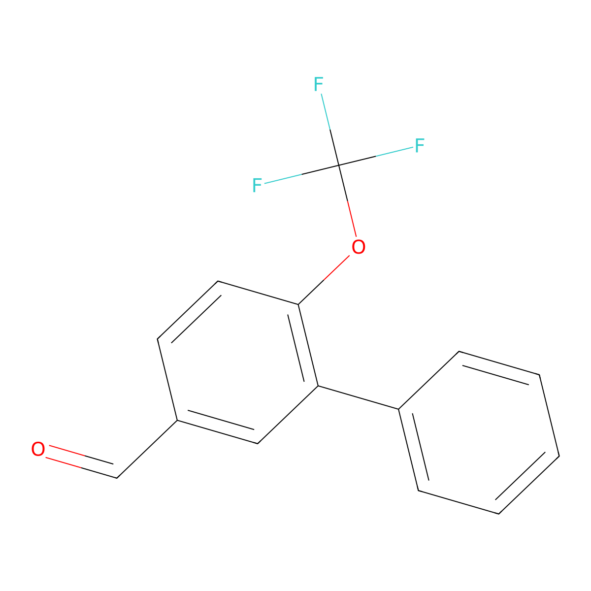 6-(Trifluoromethoxy)-[1,1'-biphenyl]-3-carbaldehyde molecular structure, CAS 2248089-52-1