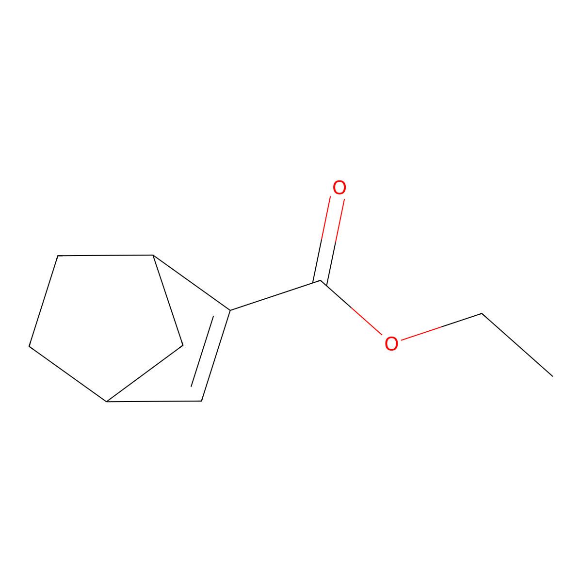 Ethyl (1R,4S)-bicyclo[2.2.1]hept-2-ene-2-carboxylate molecular structure, CAS 2248160-18-9