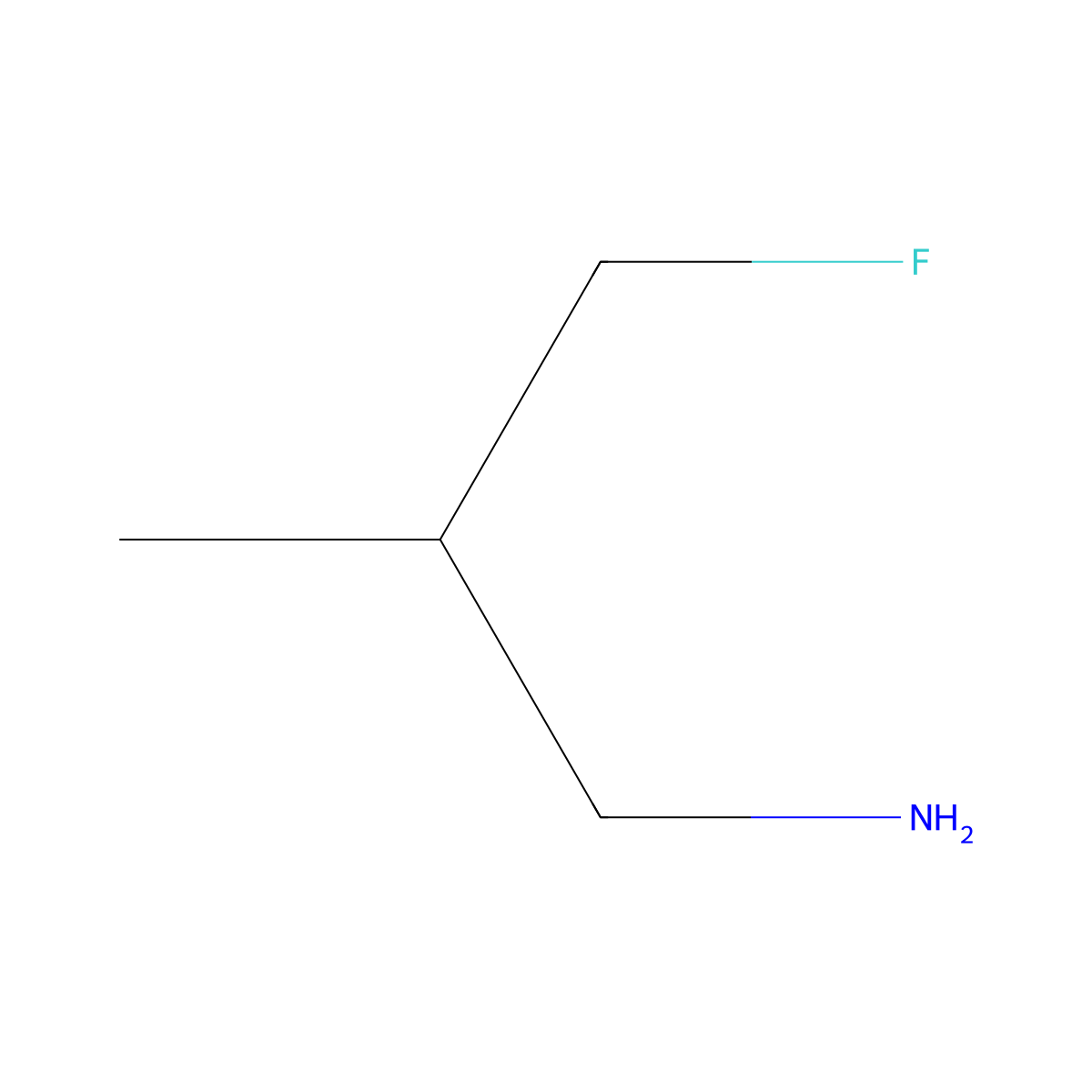 (2S)-3-fluoro-2-methylpropan-1-amine molecular structure, CAS 2248176-16-9