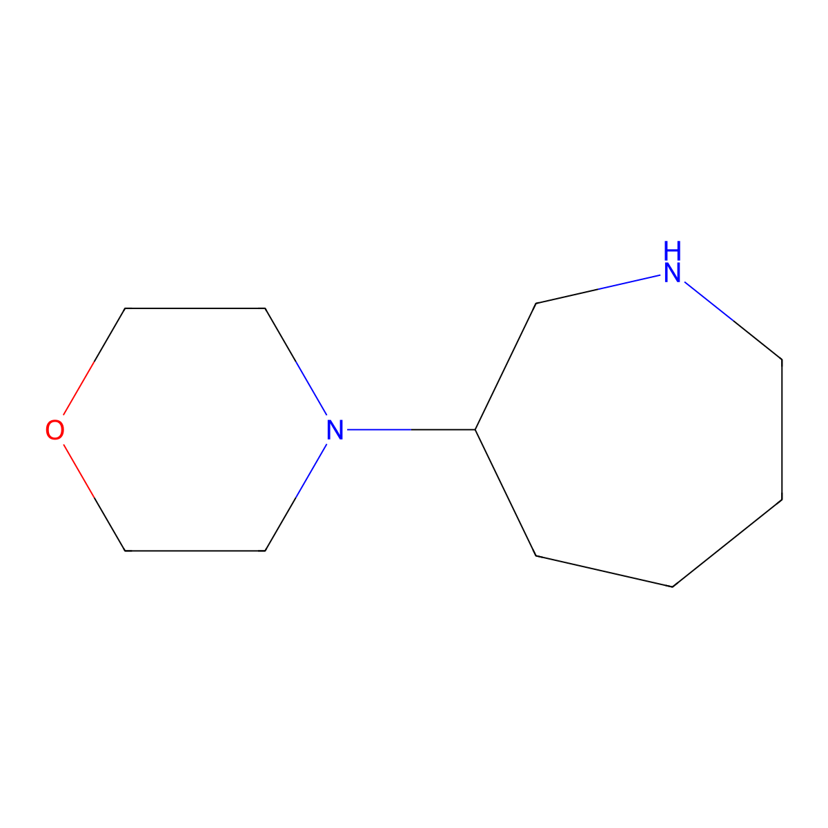 (3S)-3-(morpholin-4-yl)azepane molecular structure, CAS 2248182-79-6