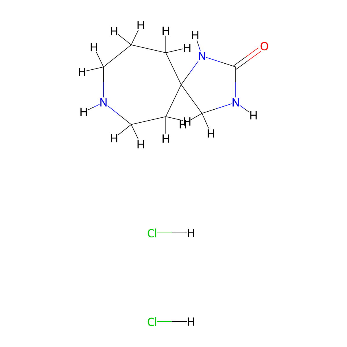 1,3,8-Triazaspiro[4.6]undecan-2-one dihydrochloride molecular structure, CAS 2248261-56-3