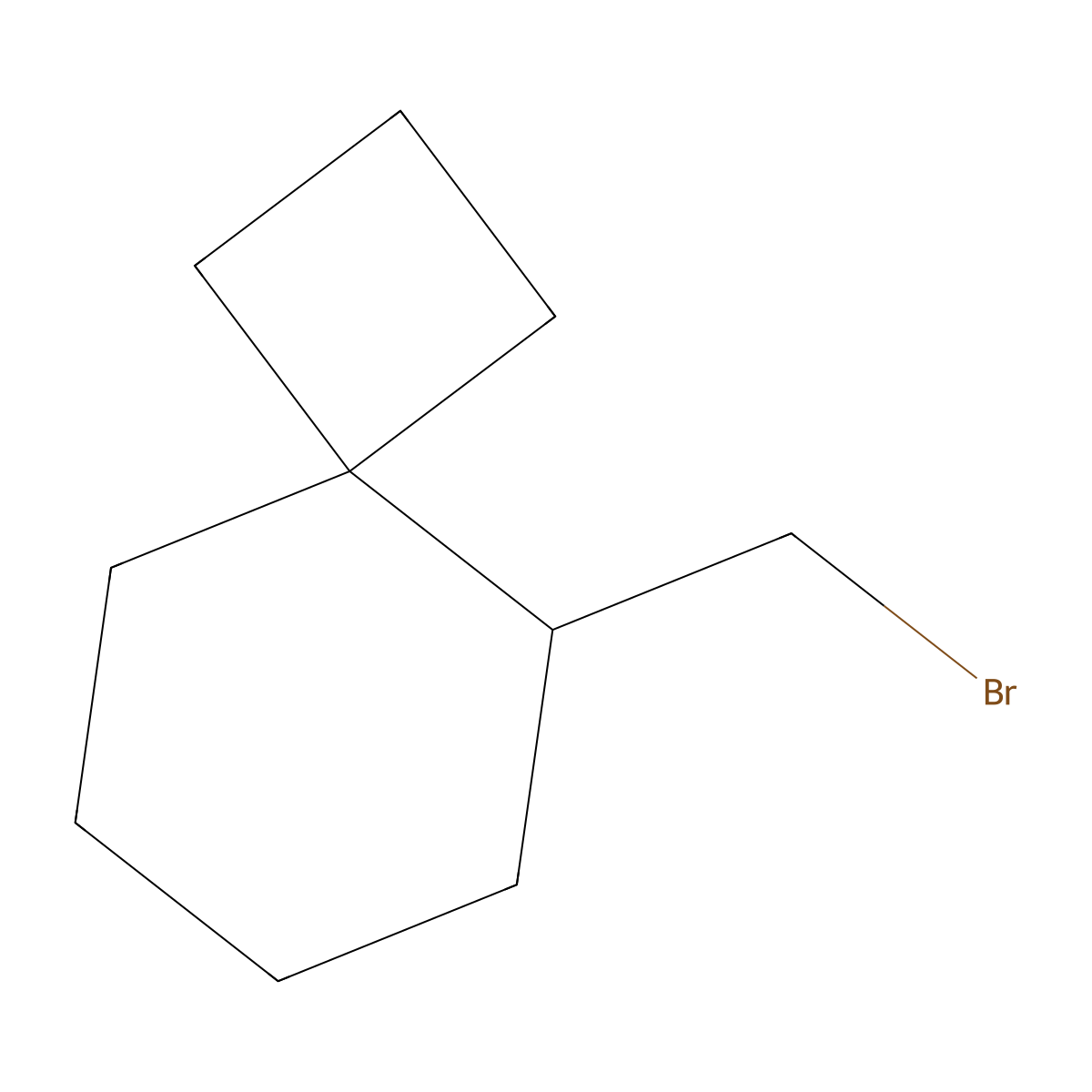 5-(Bromomethyl)spiro(3.5)nonane molecular structure, CAS 2248268-04-2