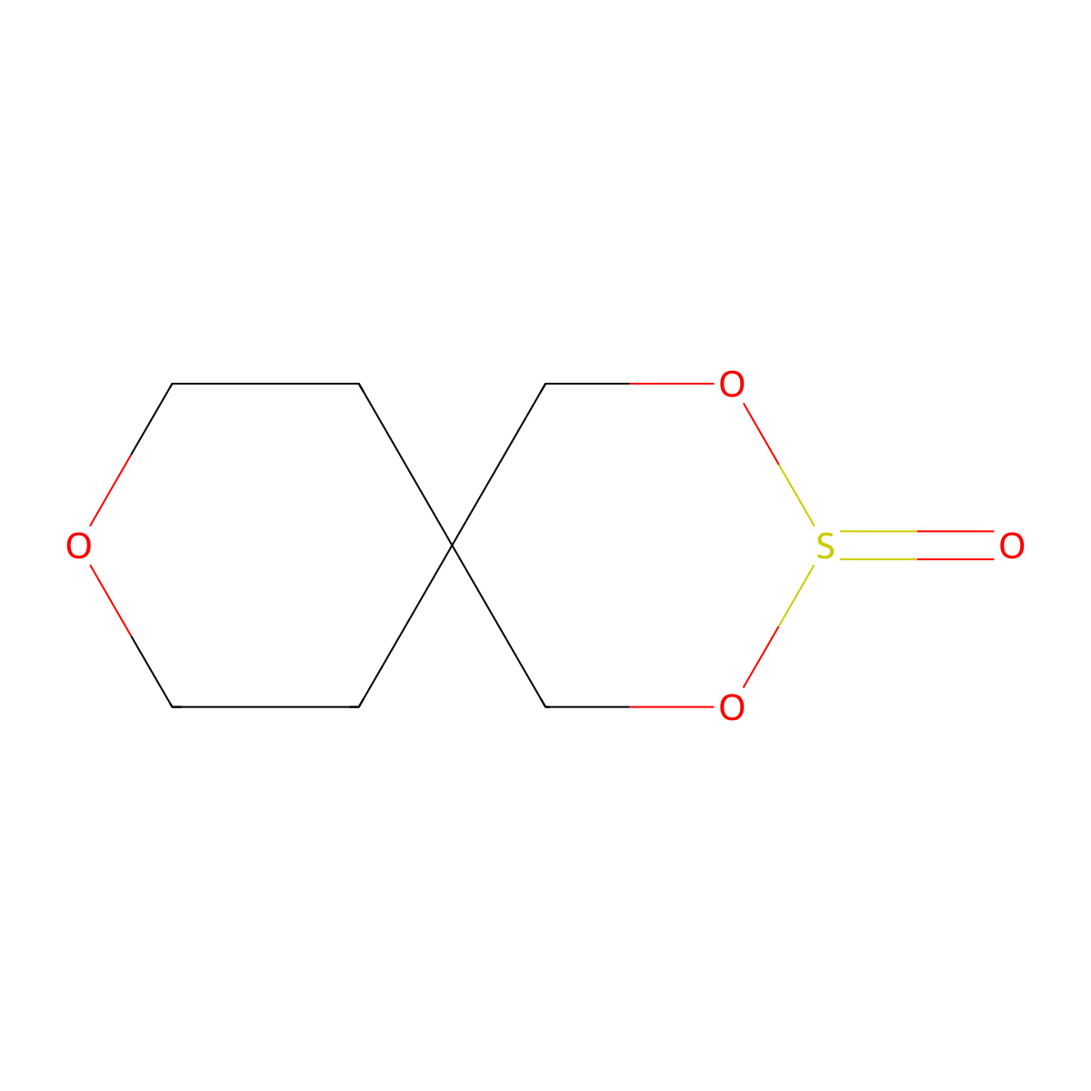 2,4,9-Trioxa-3lambda4-thiaspiro[5.5]undecan-3-one molecular structure, CAS 2248268-34-8