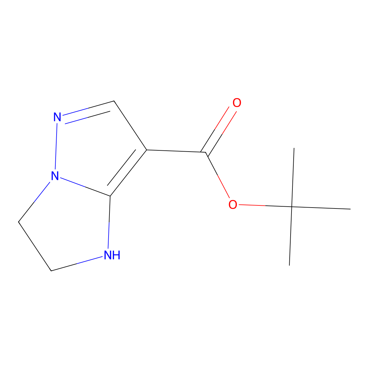 tert-butyl 1H,2H,3H-pyrazolo[1,5-a]imidazole-7-carboxylate molecular structure, CAS 2248269-66-9