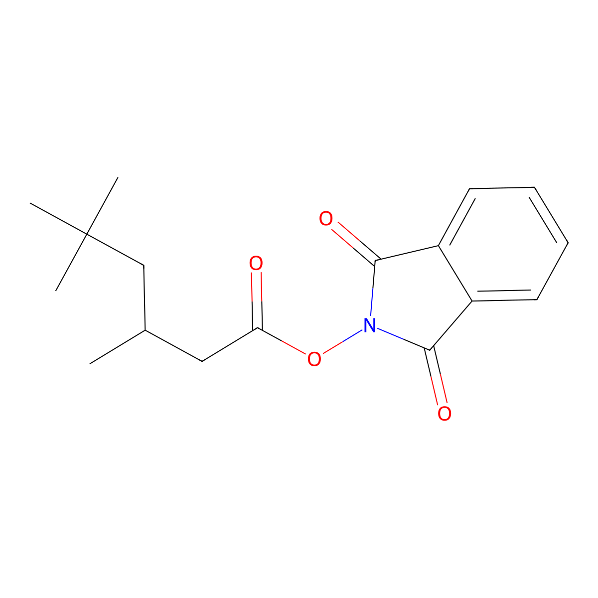 1,3-Dihydro-1,3-dioxo-2H-isoindol-2-YL 3,5,5-trimethylhexanoate molecular structure, CAS 2248272-13-9
