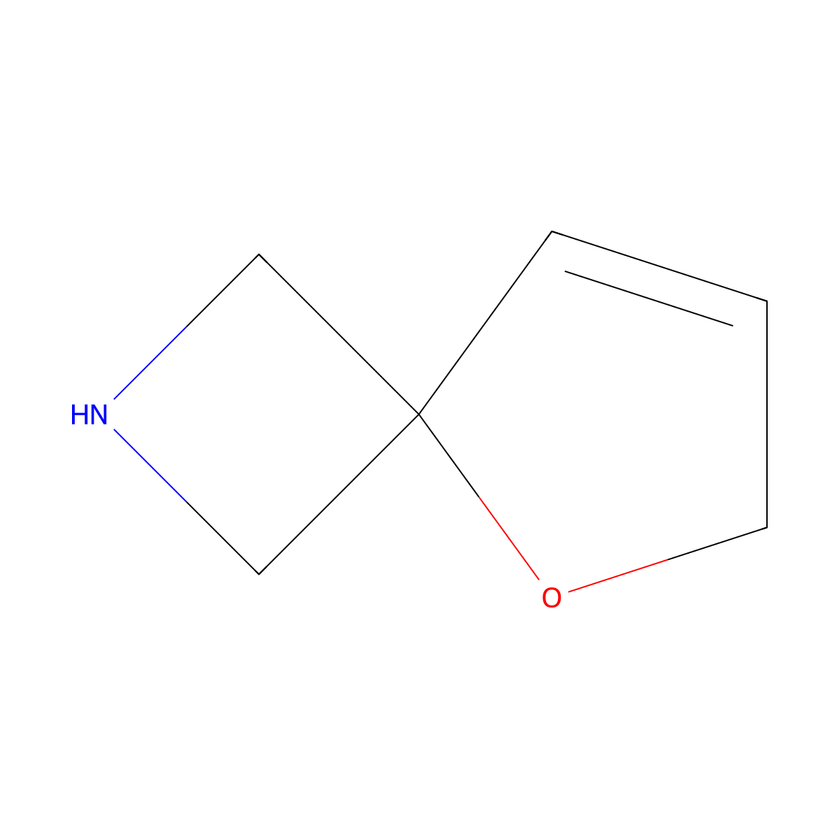 5-Oxa-2-azaspiro[3.4]oct-7-ene molecular structure, CAS 2248274-74-8