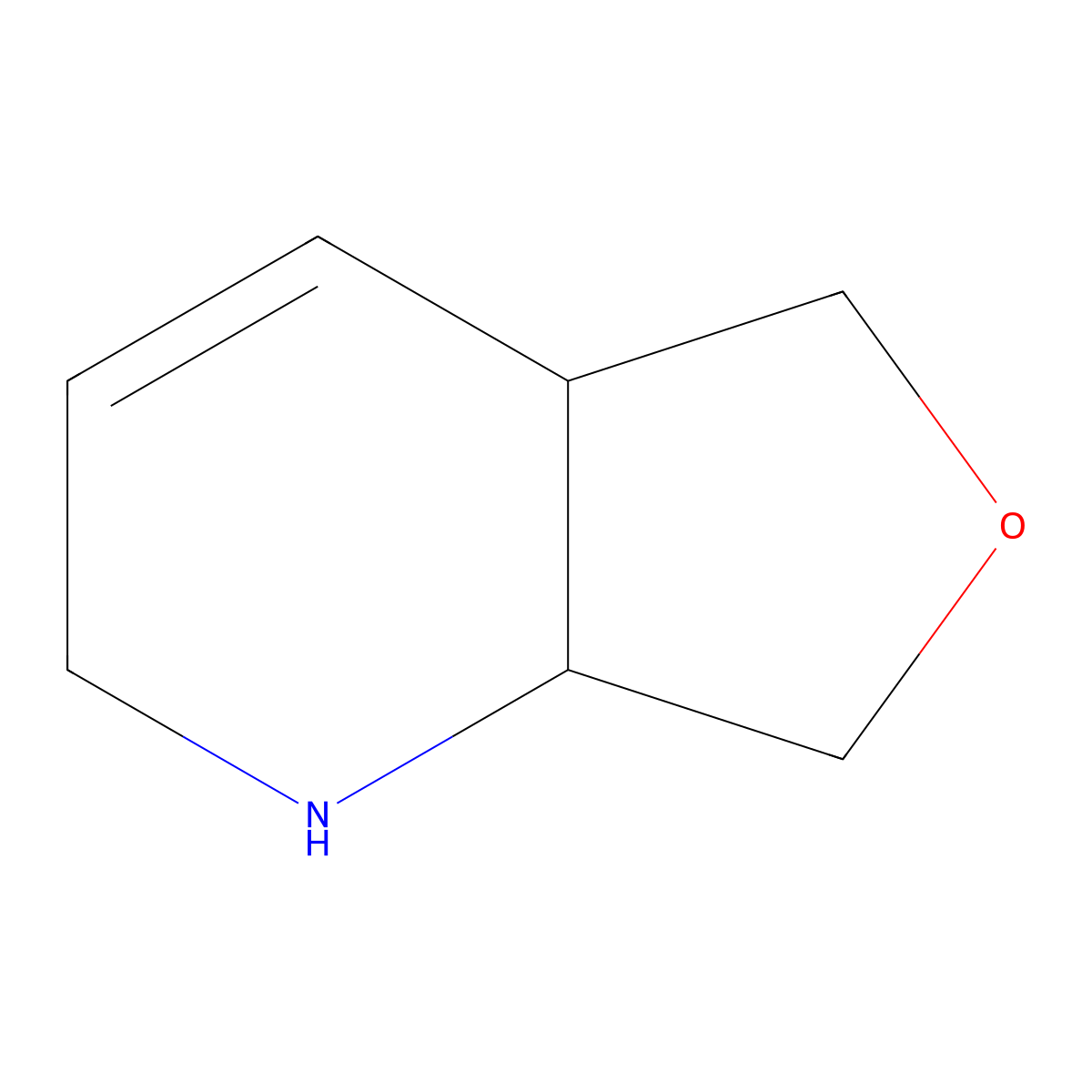 rac-(4aR,7aS)-1H,2H,4aH,5H,7H,7aH-furo[3,4-b]pyridine molecular structure, CAS 2248285-73-4