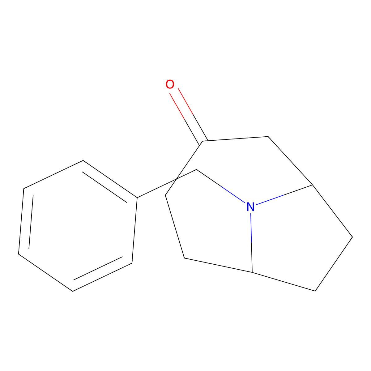 9-Benzyl-9-azabicyclo[4.2.1]nonan-3-one molecular structure, CAS 2248289-58-7
