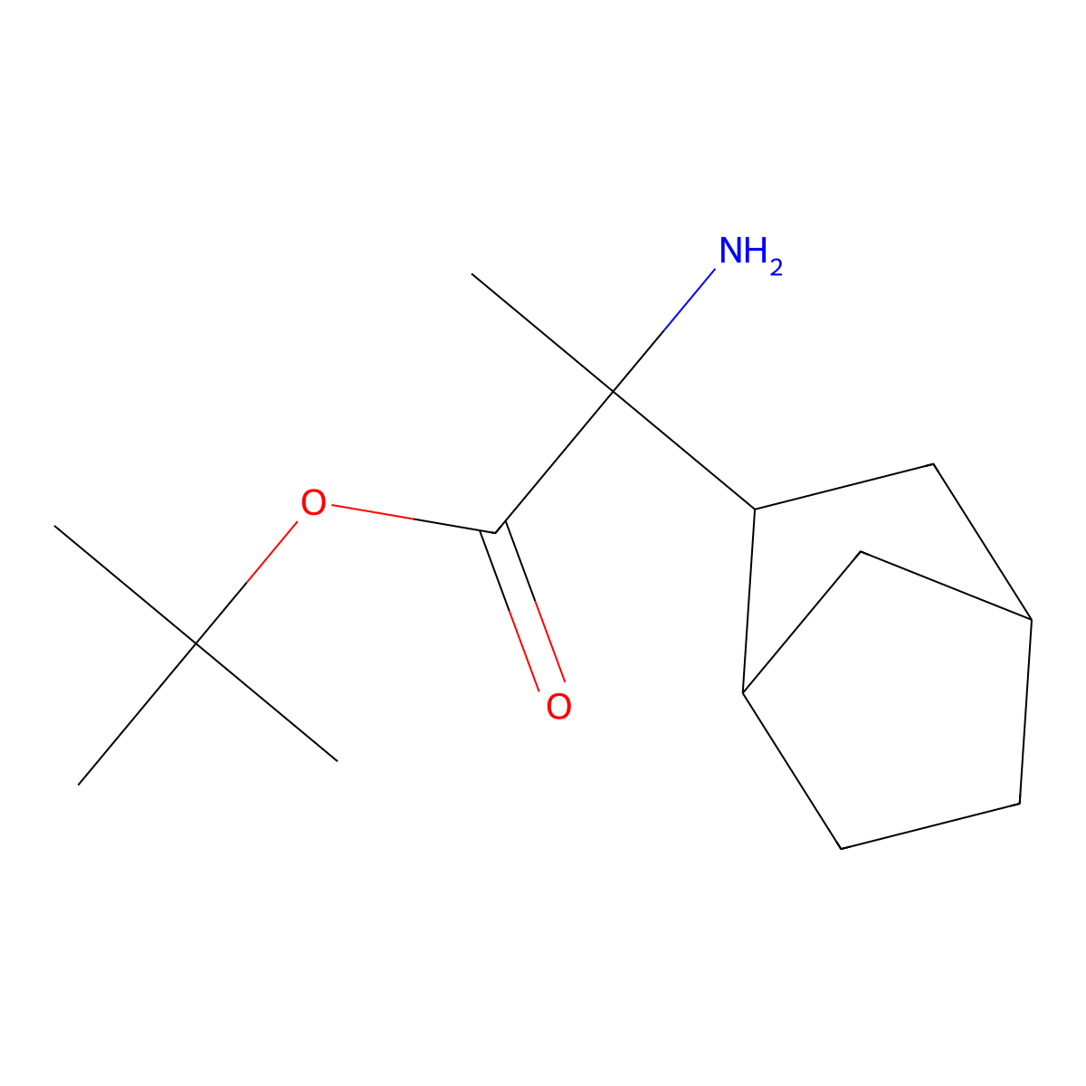 Tert-butyl 2-amino-2-{bicyclo[2.2.1]heptan-2-yl}propanoate molecular structure, CAS 2248299-71-8