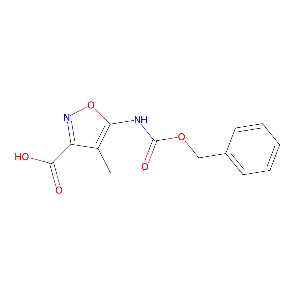 5-{[(Benzyloxy)carbonyl]amino}-4-methyl-1,2-oxazole-3-carboxylic acid molecular structure, CAS 2248335-40-0