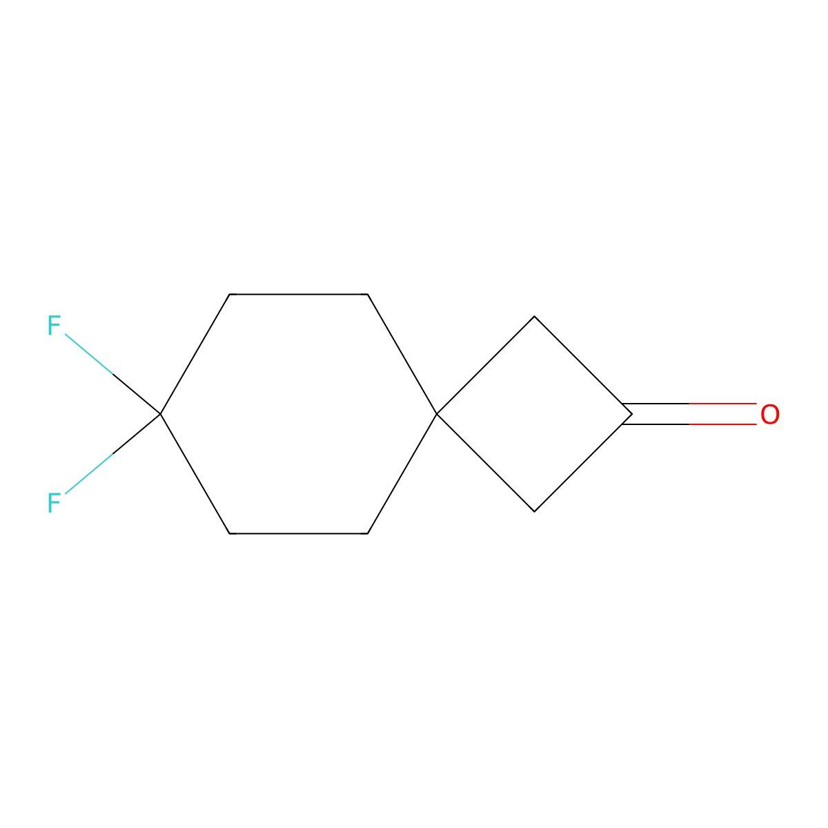 7,7-Difluorospiro[3.5]nonan-2-one molecular structure, CAS 2248347-70-6