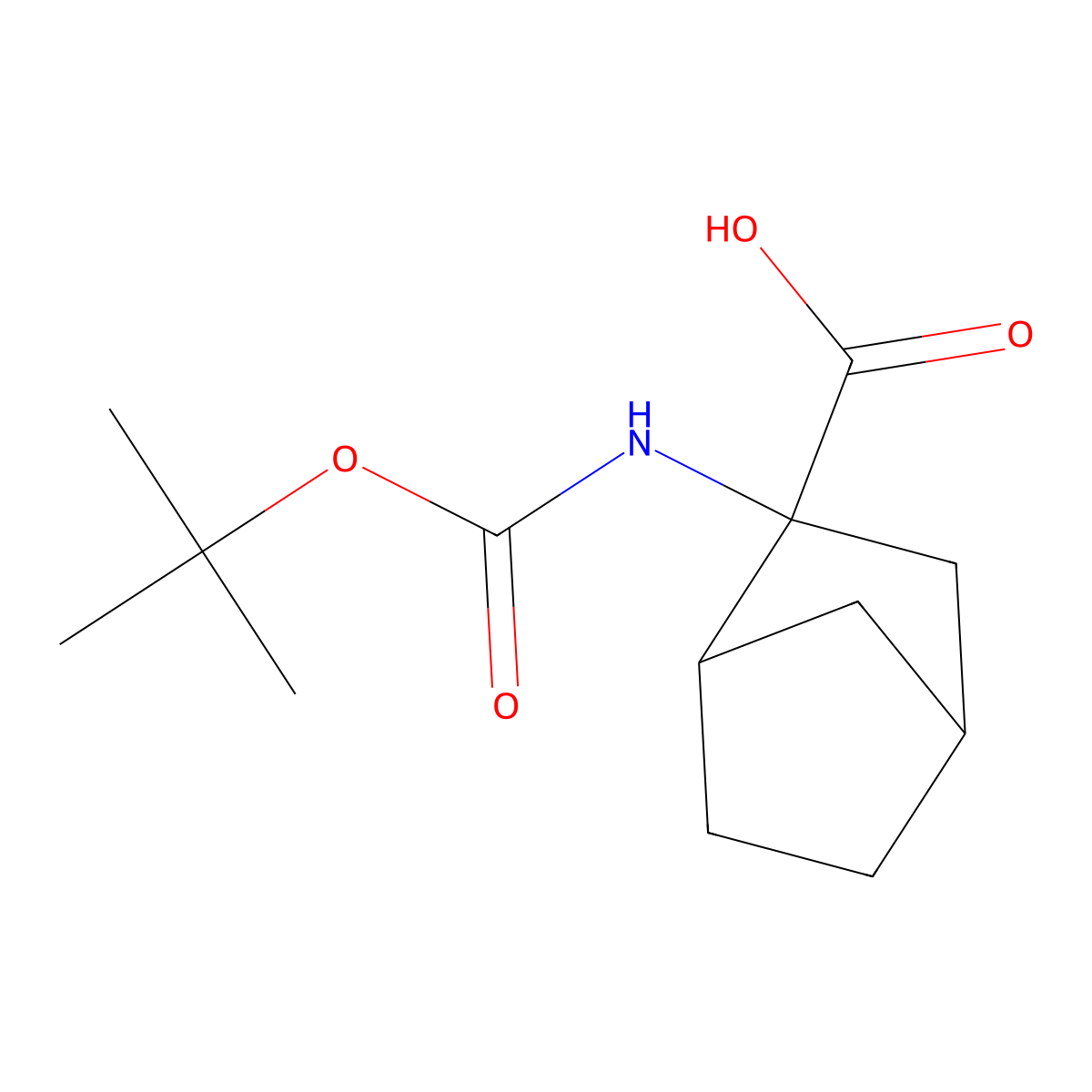 (1S,2R,4R)-2-[(2-methylpropan-2-yl)oxycarbonylamino]bicyclo[2.2.1]heptane-2-carboxylic acid molecular structure, CAS 2248352-79-4