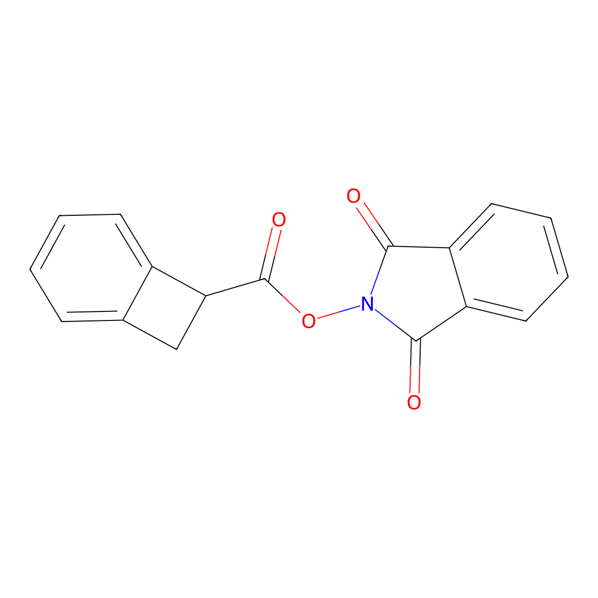 1,3-dioxo-2,3-dihydro-1H-isoindol-2-yl bicyclo[4.2.0]octa-1,3,5-triene-7-carboxylate molecular structure, CAS 2248380-71-2
