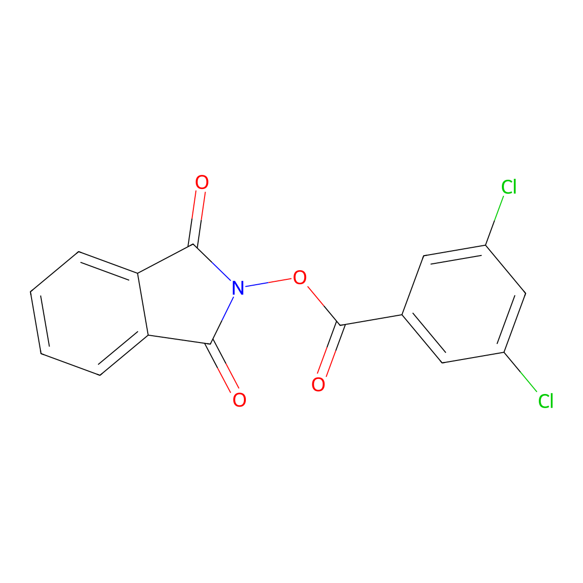 1,3-Dihydro-1,3-dioxo-2H-isoindol-2-YL 3,5-dichlorobenzoate molecular structure, CAS 2248396-96-3