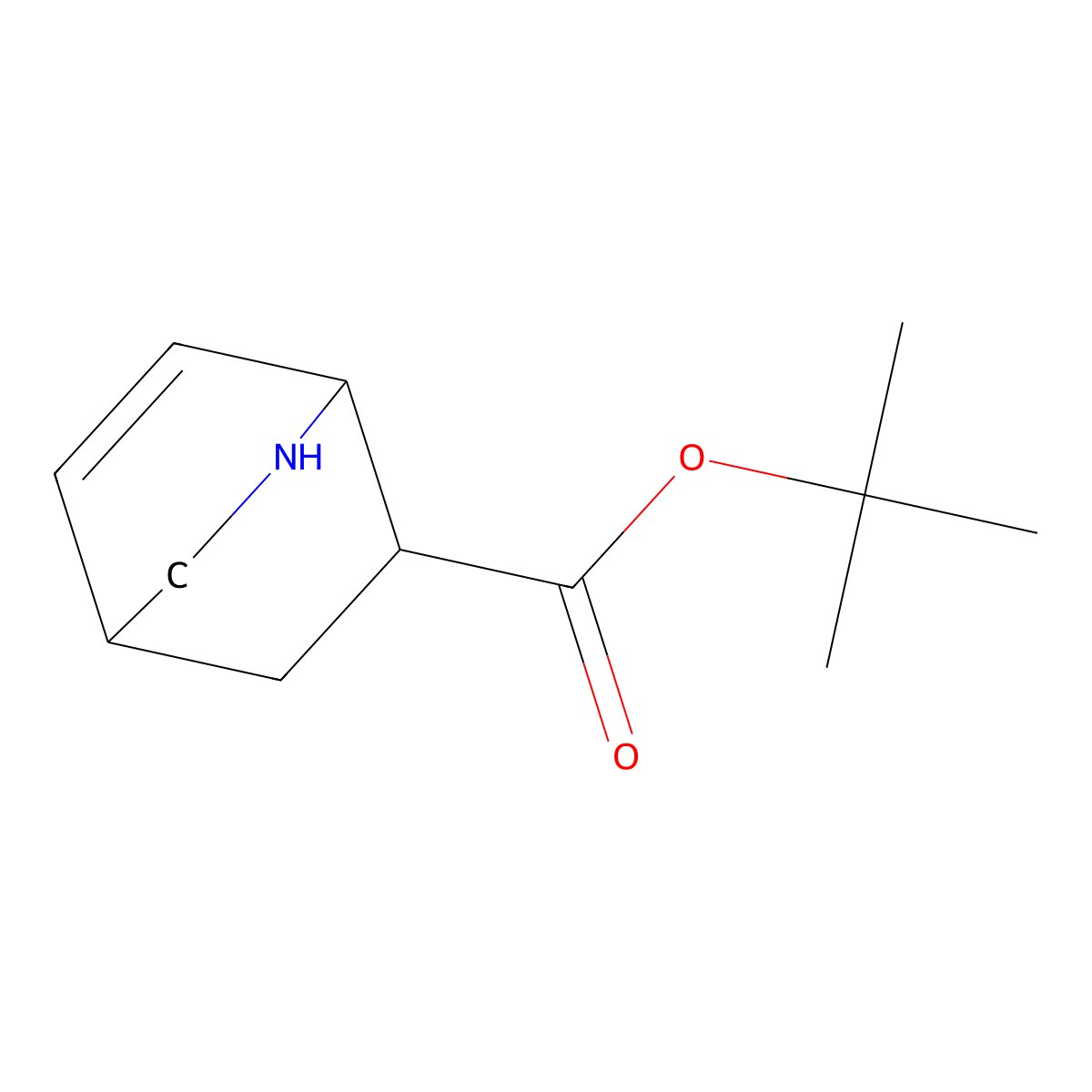 Tert-butyl 2-azabicyclo[2.2.2]oct-7-ene-6-carboxylate molecular structure, CAS 2248405-82-3