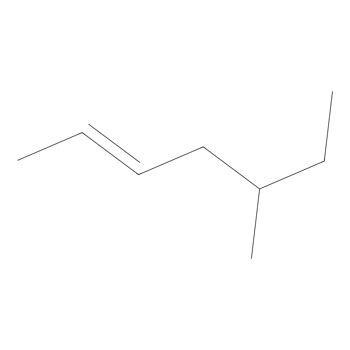 5-Methylhept-2-ene molecular structure, CAS 22487-87-2